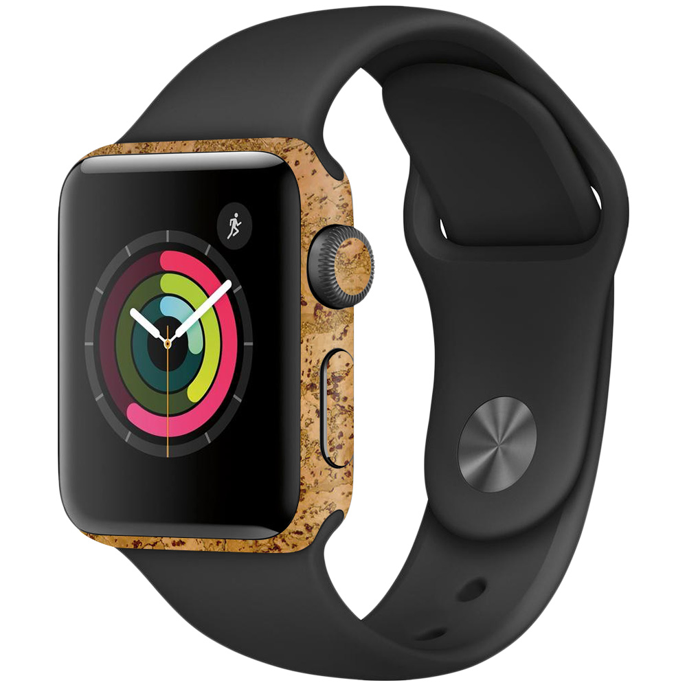 Picture of MightySkins APW382-Cork Skin for Apple Watch Series 2 38 mm - Cork