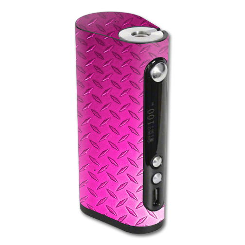 Picture of MightySkins VAFST100W-Pink Diamond Plt Skin for Vape Forward Vapor Flask Stout 100W TC - Pink Diamond Plt