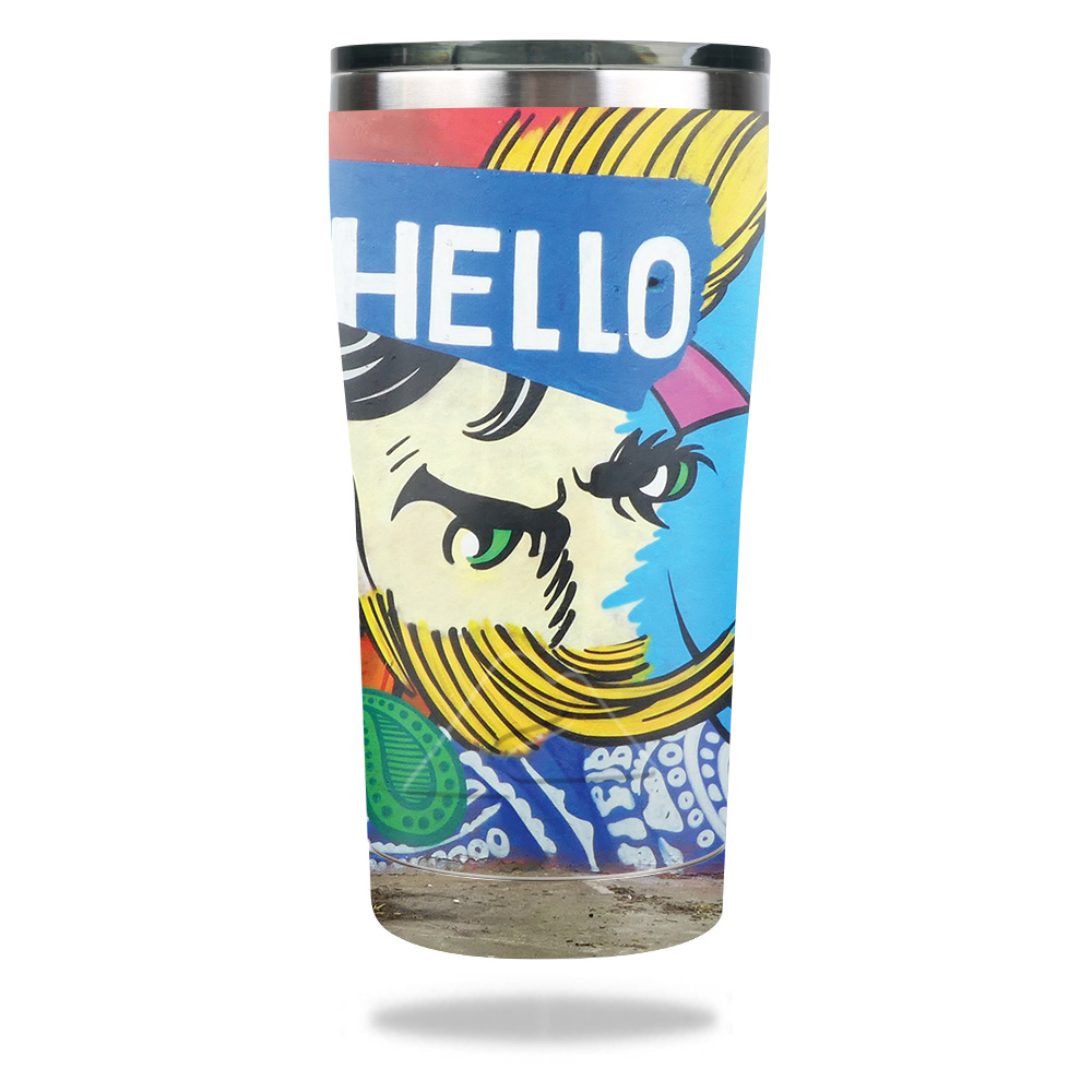 Picture of MightySkins OZTUM2017-Hello Graffiti Skin for Ozark Trail 20 oz Tumbler 2017 - Hello Graffiti