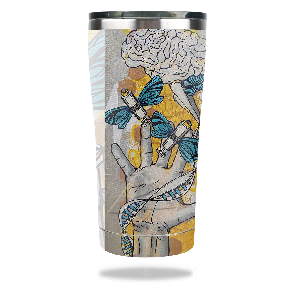 Picture of MightySkins OZTUM2017-Insane In The Brain Skin for Ozark Trail 20 oz Tumbler 2017 - Insane In The Brain