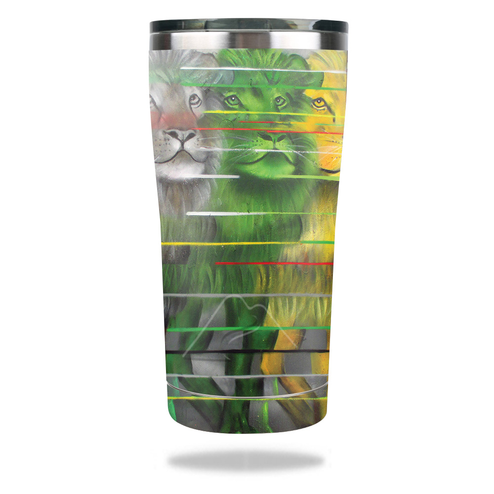 Picture of MightySkins OZTUM2017-Lion Evolution Skin for Ozark Trail 20 oz Tumbler 2017 - Lion Evolution
