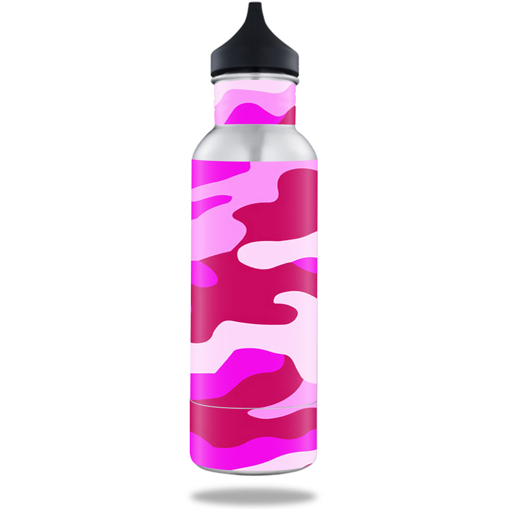 Picture of MightySkins BOKE12ST-Pink Camo Skin for BottleKeeper 12 oz Standard Wrap Cover Sticker - Pink Camo