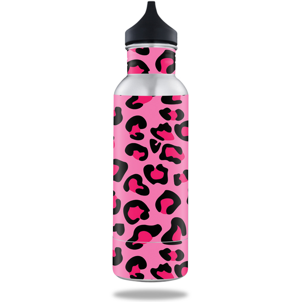 Picture of MightySkins BOKE12ST-Pink Leopard Skin for BottleKeeper 12 oz Standard Wrap Cover Sticker - Pink Leopard