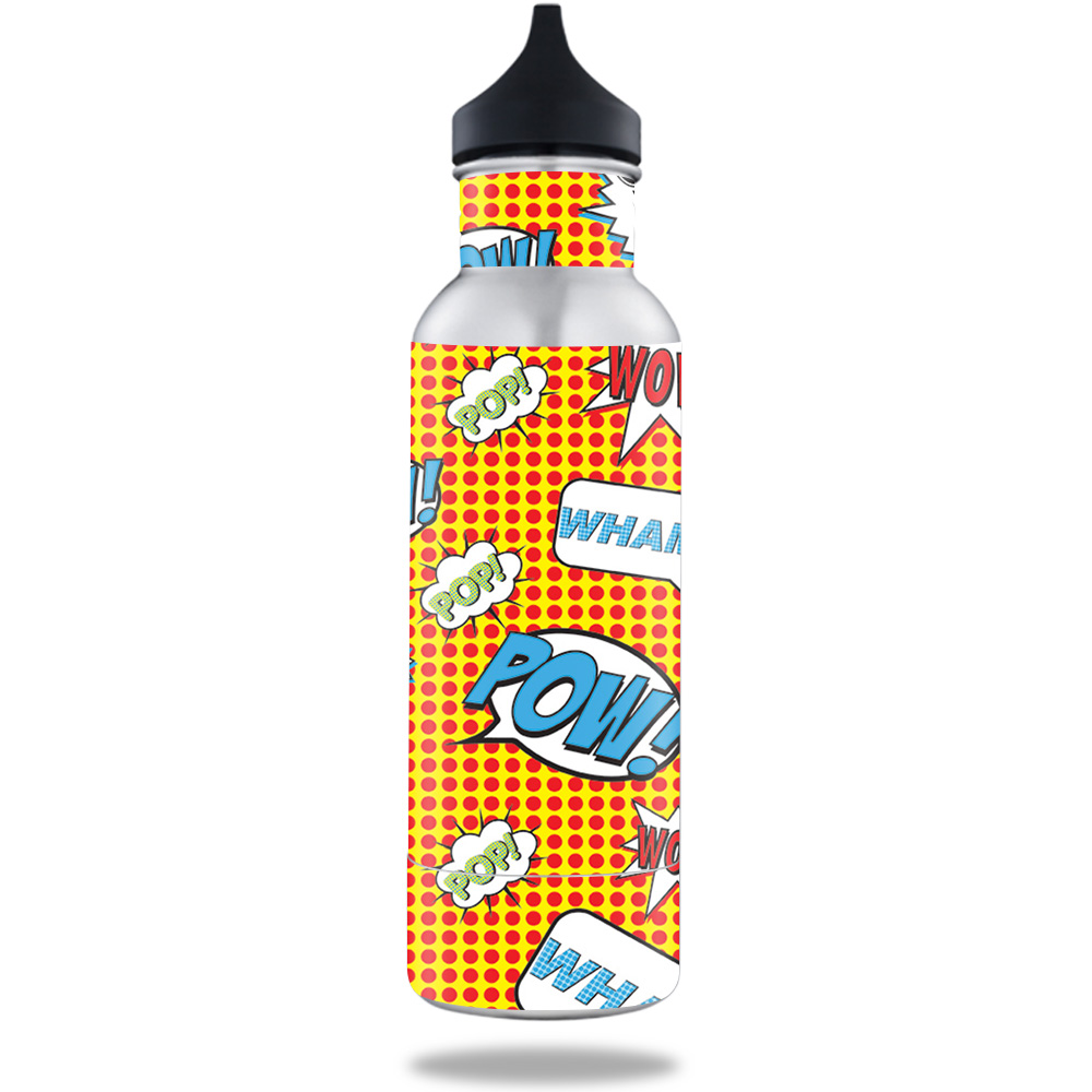 Picture of MightySkins BOKE12ST-Pop Art Skin for BottleKeeper 12 oz Standard Wrap Cover Sticker - Pop Art