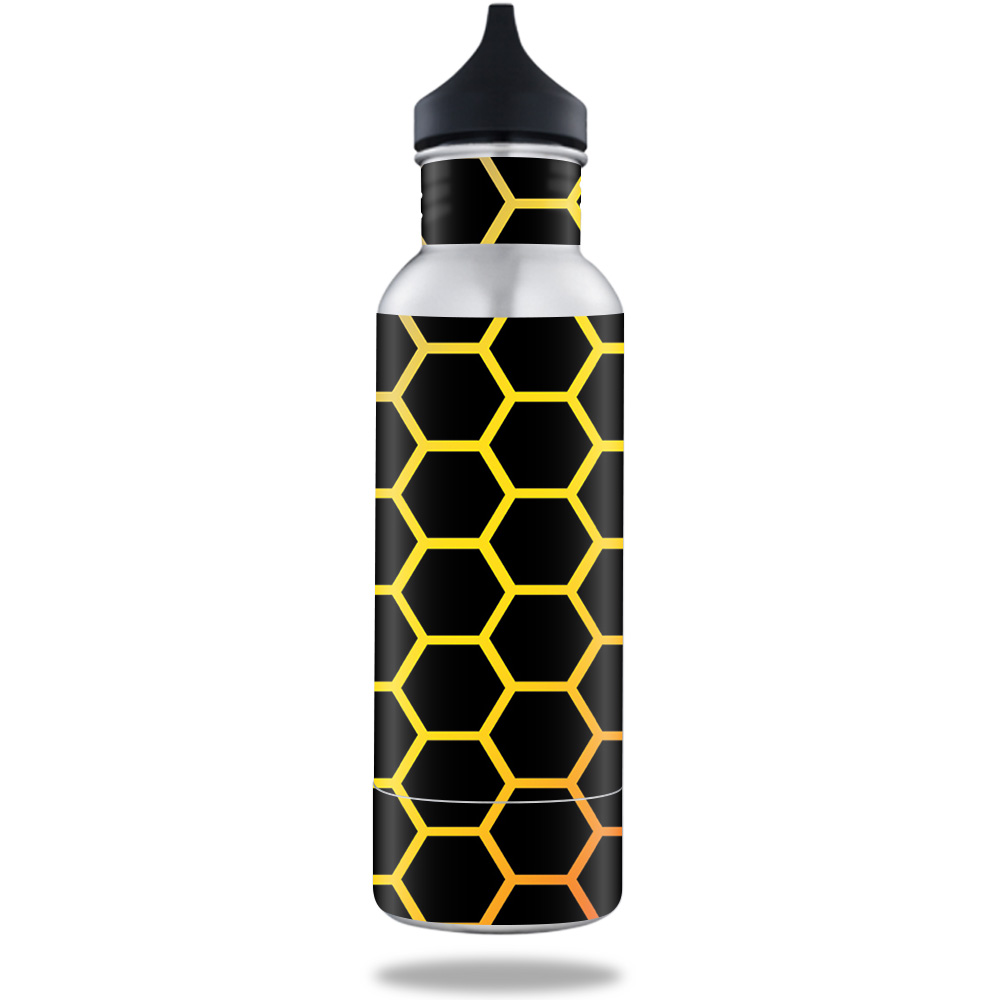 Picture of MightySkins BOKE12ST-Primary Honeycomb Skin for BottleKeeper 12 oz Standard Wrap Cover Sticker - Primary Honeycomb