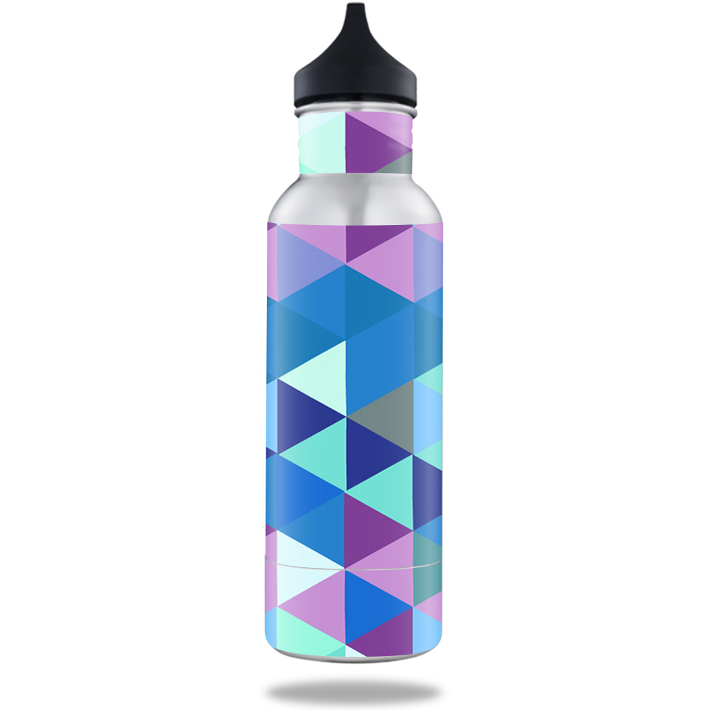 Picture of MightySkins BOKE12ST-Purple Kaleidoscope Skin for BottleKeeper 12 oz Standard Wrap Cover Sticker - Purple Kaleidoscope
