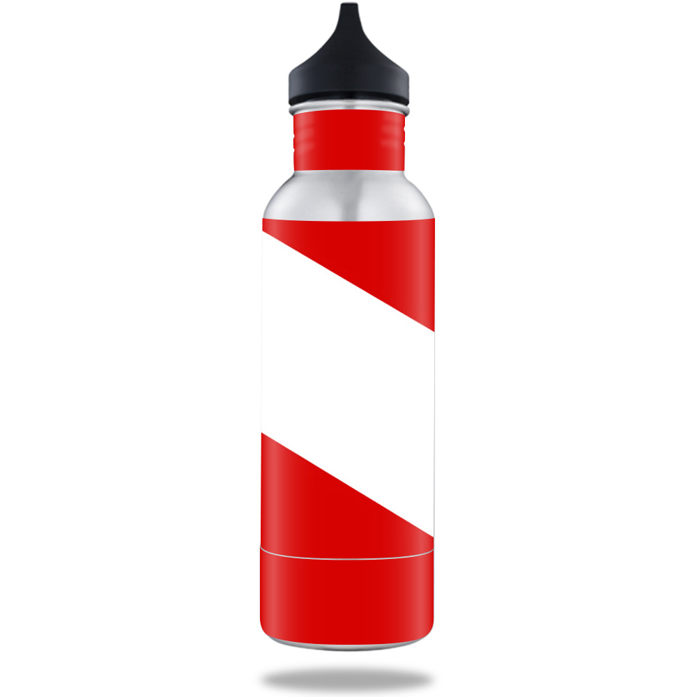 Picture of MightySkins BOKE12ST-Scuba Flag Skin for BottleKeeper 12 oz Standard Wrap Cover Sticker - Scuba Flag
