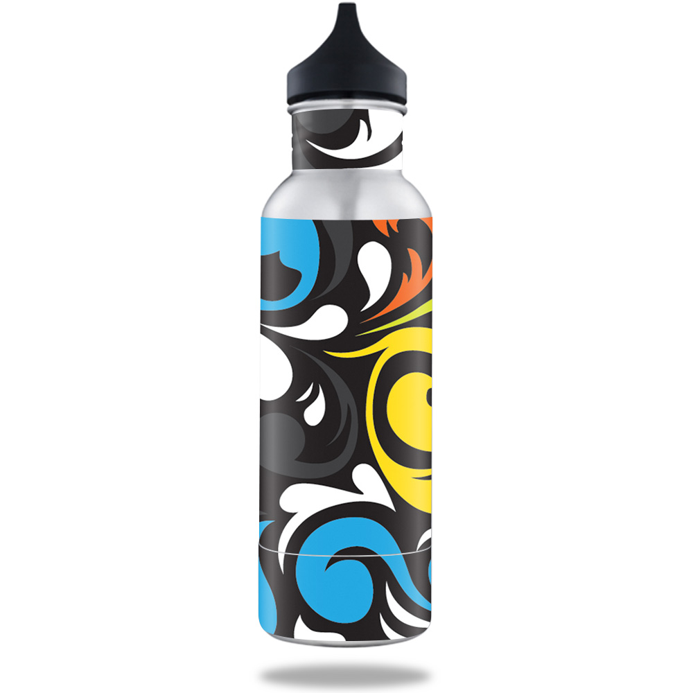 Picture of MightySkins BOKE12ST-Swirly Skin for BottleKeeper 12 oz Standard Wrap Cover Sticker - Swirly
