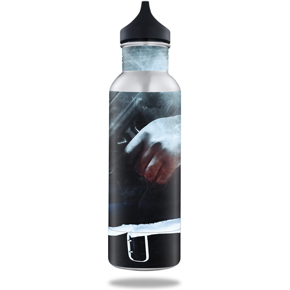 Picture of MightySkins BOKE12ST-Uzi Friendly Skin for BottleKeeper 12 oz Standard Wrap Cover Sticker - Uzi Friendly