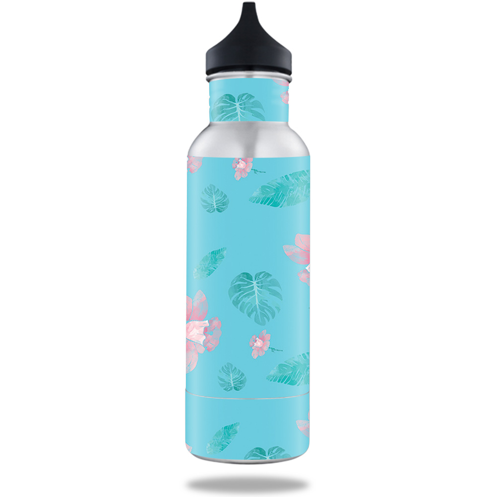 Picture of MightySkins BOKE12ST-Water Flowers Skin for BottleKeeper 12 oz Standard Wrap Cover Sticker - Water Flowers
