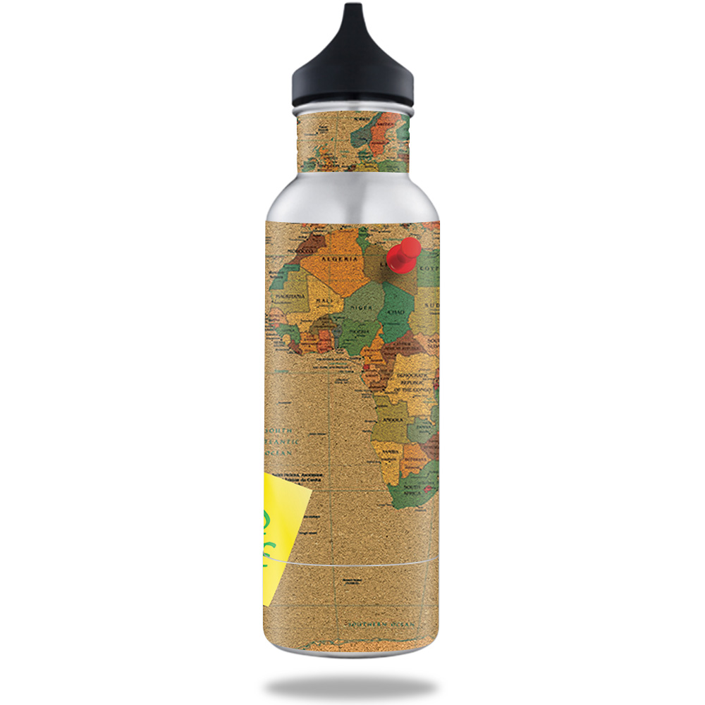 Picture of MightySkins BOKE12ST-World Peace Skin for BottleKeeper 12 oz Standard Wrap Cover Sticker - World Peace