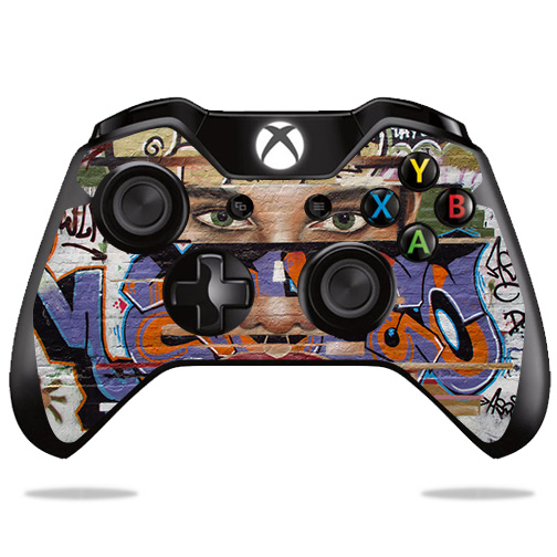MIXBONCO-Olive Eyes Skin for Microsoft XBox One or One S Controller - Olive Eyes -  MightySkins