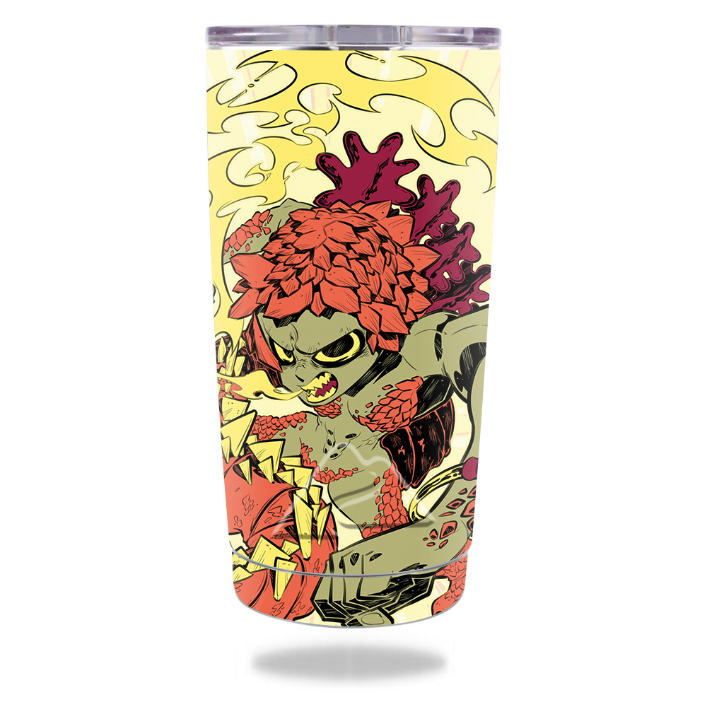 Picture of MightySkins OZTUM20-Reptile Girl Skin for Ozark Trail 20 oz Tumbler 2016 - Reptile Girl