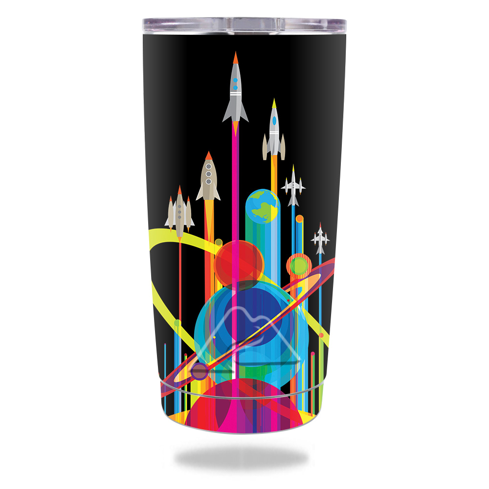 Picture of MightySkins OZTUM20-Space Poster Skin for Ozark Trail 20 oz Tumbler 2016 - Space Poster