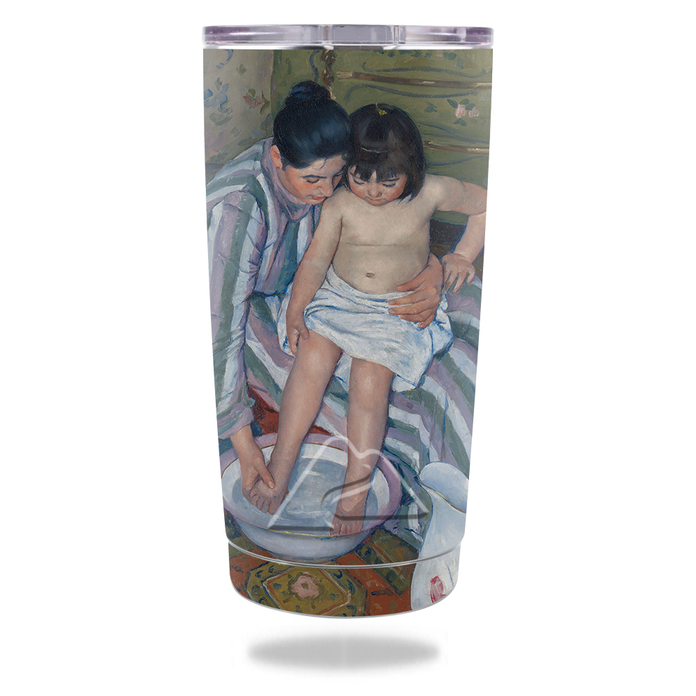 Picture of MightySkins OZTUM20-The Childs Bath Skin for Ozark Trail 20 oz Tumbler 2016 - The Childs Bath