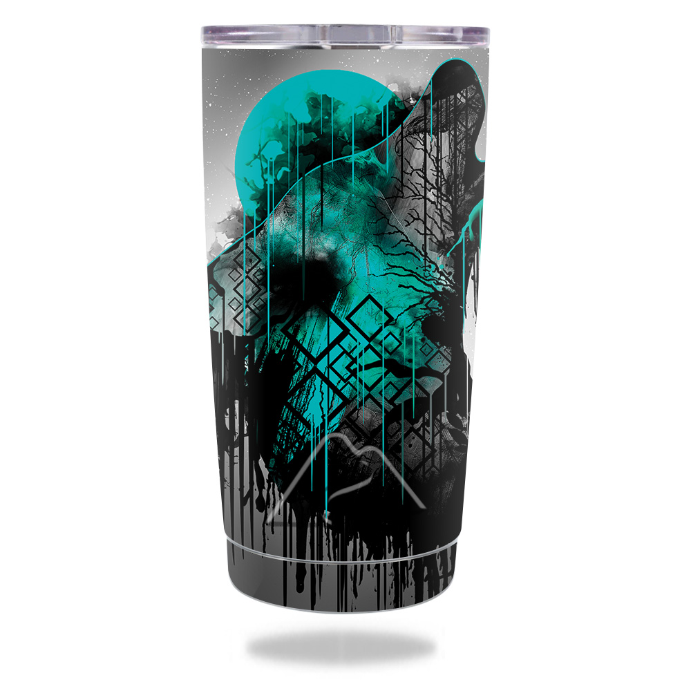 Picture of MightySkins OZTUM20-Under The Moon Skin for Ozark Trail 20 oz Tumbler 2016 - Under The Moon