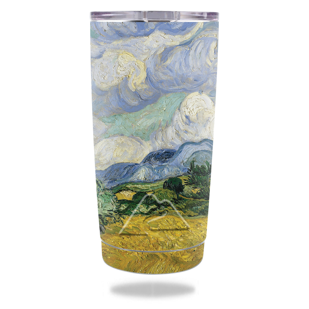 Picture of MightySkins OZTUM20-Wheatfield With Cypresses Skin for Ozark Trail 20 oz Tumbler 2016 - Wheatfield with Cypresses