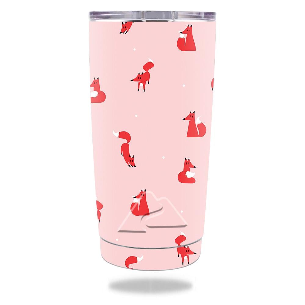 Picture of MightySkins OZTUM20-Winter Fox Pattern Skin for Ozark Trail 20 oz Tumbler 2016 - Winter Fox Pattern