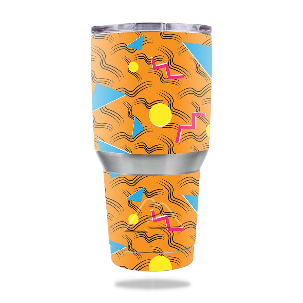 Picture of MightySkins OZTUM30-90s Tiger Skin for Ozark Trail 30 oz Tumbler - 90s Tiger