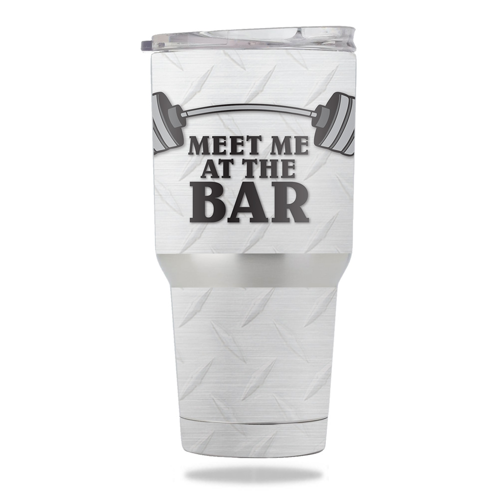 Picture of MightySkins METUM30-Meet Me At The Bar Skin for Members Mark 30 oz Tumbler - Meet Me at the Bar
