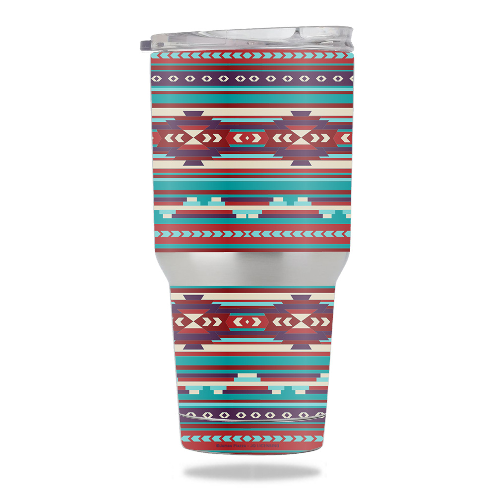 Picture of MightySkins METUM30-Southwest Stripes Skin for Members Mark 30 oz Tumbler - Southwest Stripes