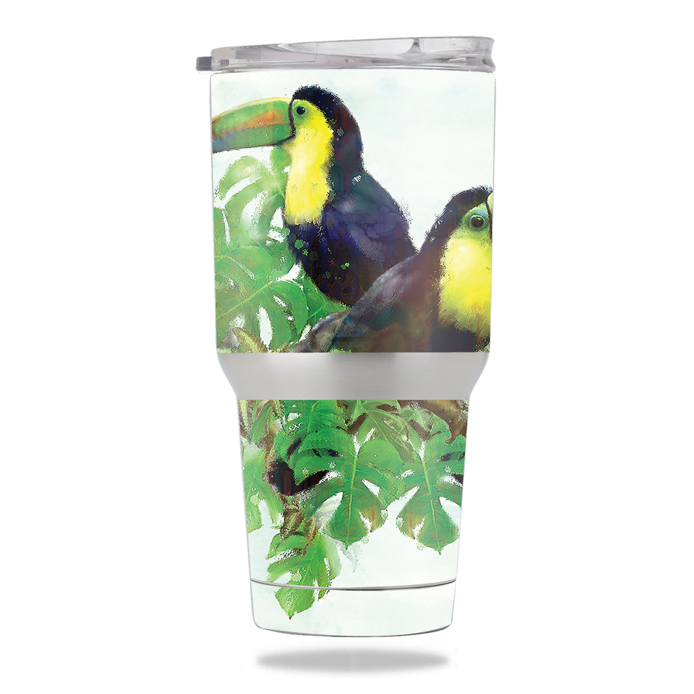 Picture of MightySkins METUM30-Toucan Friends Skin for Members Mark 30 oz Tumbler - Toucan Friends