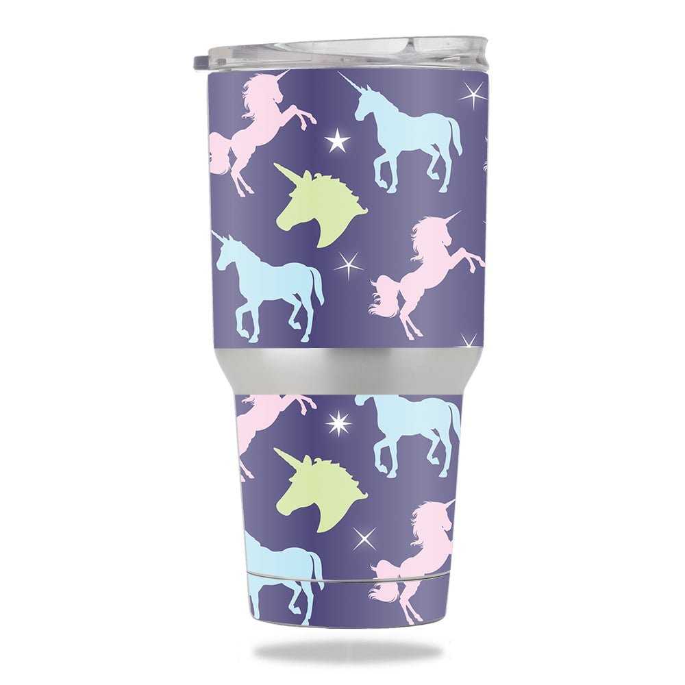 Picture of MightySkins METUM30-Unicorn Dream Skin for Members Mark 30 oz Tumbler - Unicorn Dream