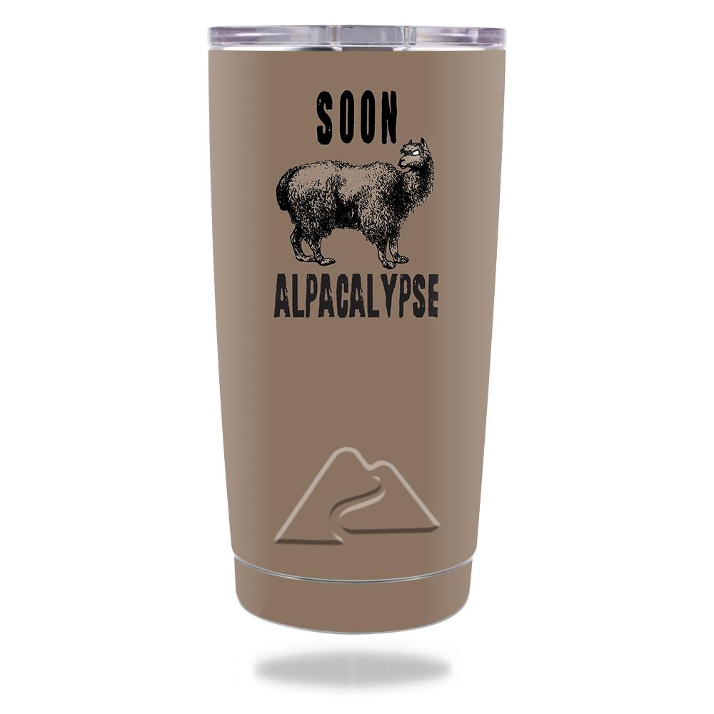 Picture of MightySkins OZTUM20-Alpacalypse Skin for Ozark Trail 20 oz Tumbler - Alpacalypse
