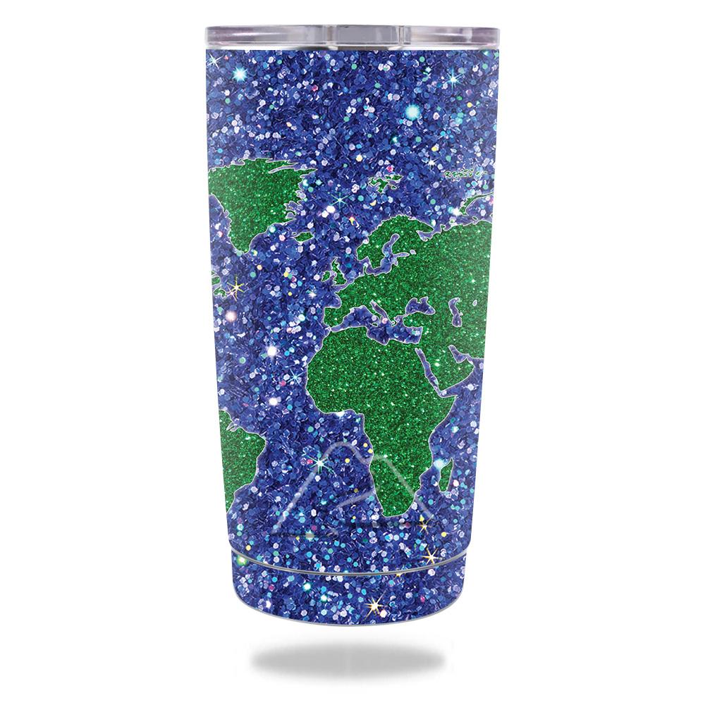 Picture of MightySkins OZTUM20-Bling World Skin for Ozark Trail 20 oz Tumbler - Bling World