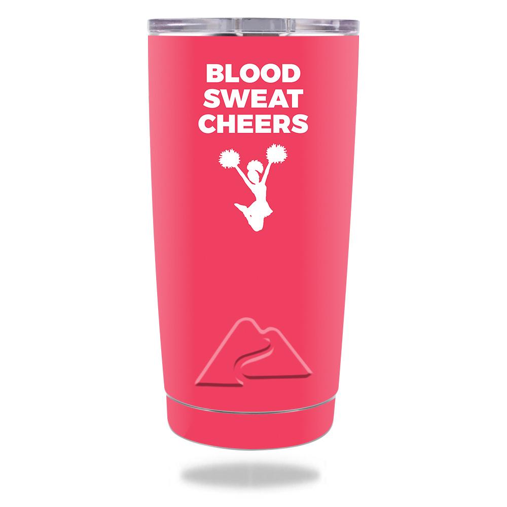 Picture of MightySkins OZTUM20-Blood Sweat Cheers Skin for Ozark Trail 20 oz Tumbler - Blood Sweat Cheers