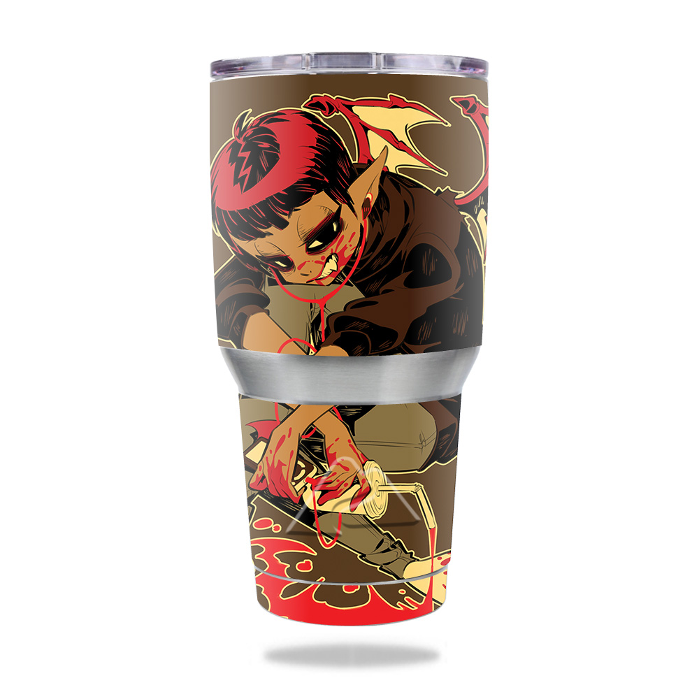 Picture of MightySkins OZTUM30-Thirsty Vampire Skin for Ozark Trail 30 oz Tumbler - Thirsty Vampire