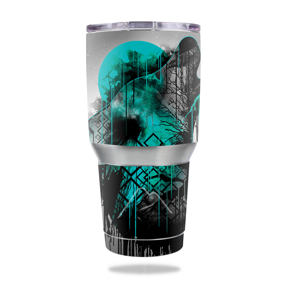 Picture of MightySkins OZTUM30-Under The Moon Skin for Ozark Trail 30 oz Tumbler - Under The Moon