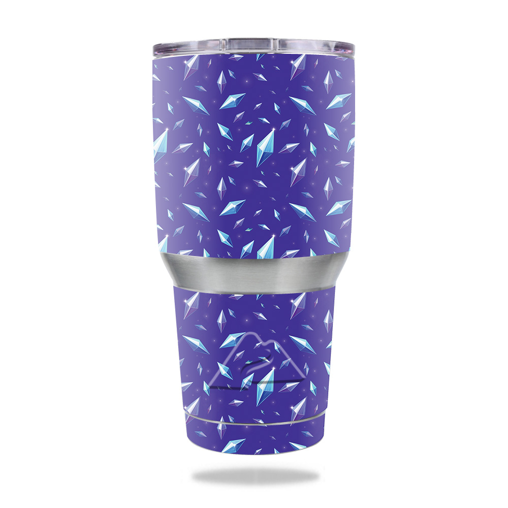 Picture of MightySkins OZTUM30-Crystal Gemstones Skin for Ozark Trail 30 oz Tumbler - Crystal Gemstones