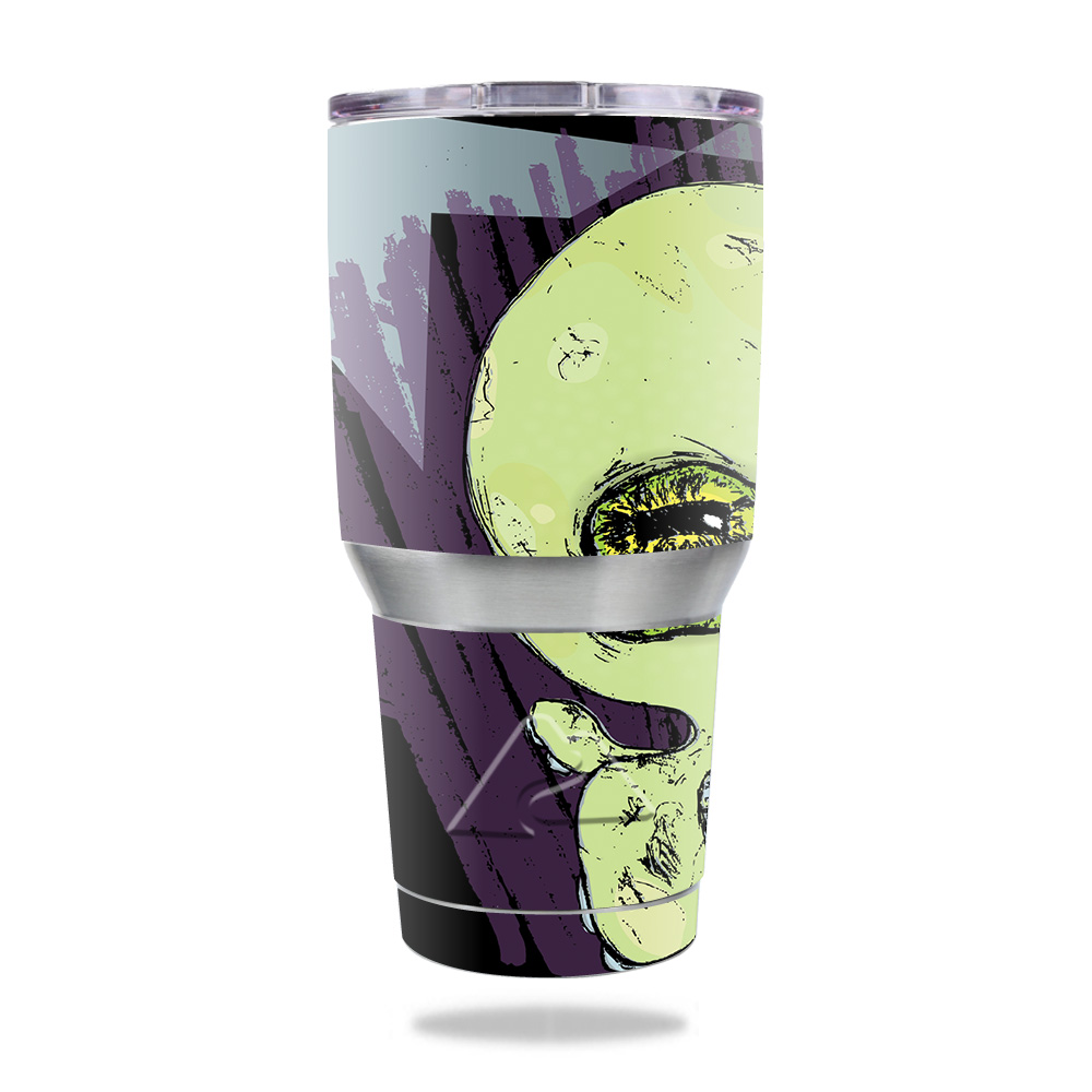 Picture of MightySkins OZTUM30-Damp Squid Skin for Ozark Trail 30 oz Tumbler - Damp Squid
