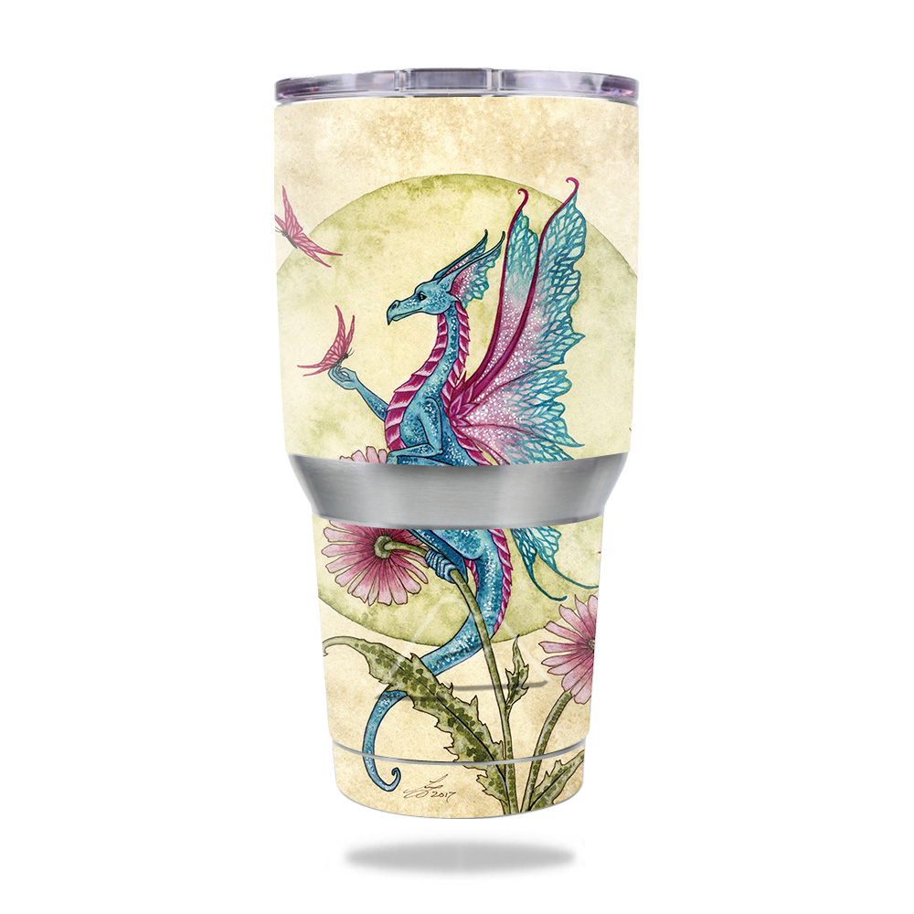 Picture of MightySkins OZTUM30-Dragon Daydream Skin for Ozark Trail 30 oz Tumbler - Dragon Daydream