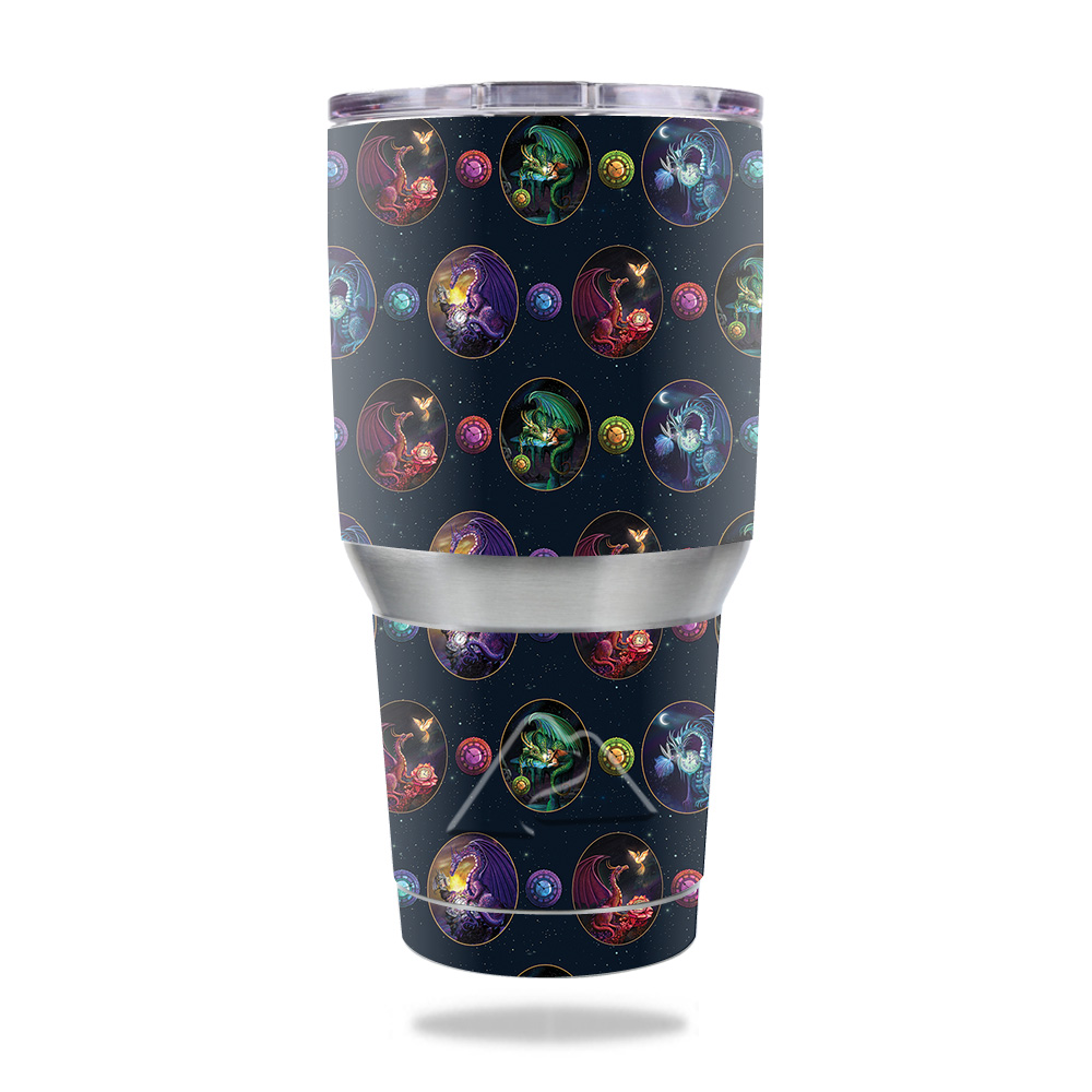 Picture of MightySkins OZTUM30-Dragon Eggs Skin for Ozark Trail 30 oz Tumbler - Dragon Eggs