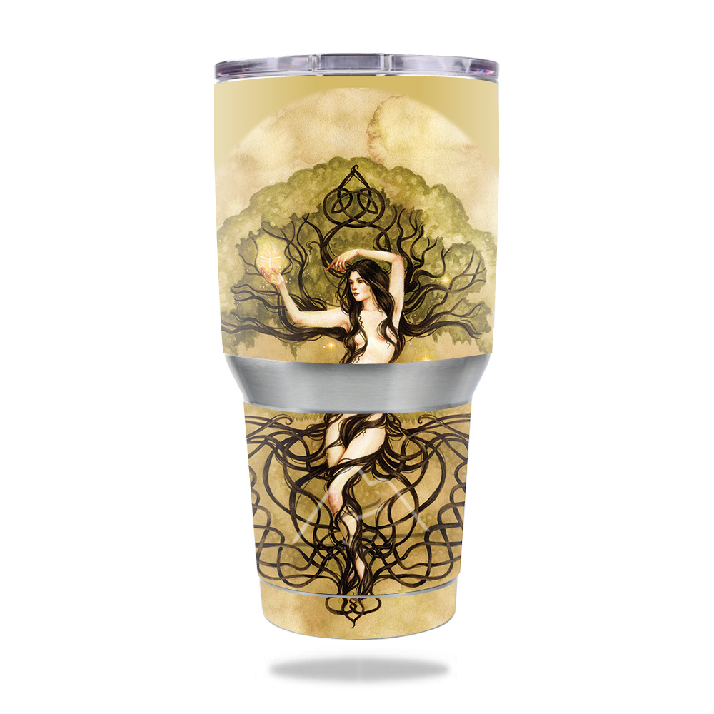 Picture of MightySkins OZTUM30-Earth Life Magic Skin for Ozark Trail 30 oz Tumbler - Earth Life Magic