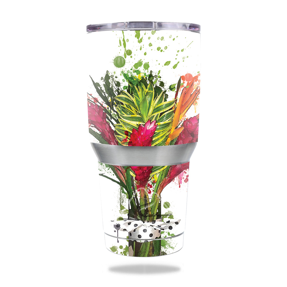 Picture of MightySkins OZTUM30-Flora Skin for Ozark Trail 30 oz Tumbler - Flora