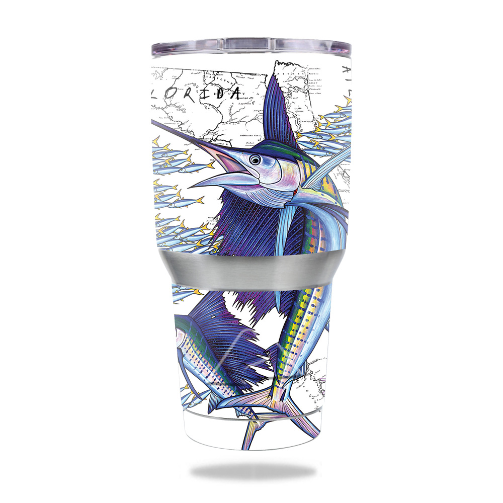 Picture of MightySkins OZTUM30-Florida Sailfish Skin for Ozark Trail 30 oz Tumbler - Florida Sailfish