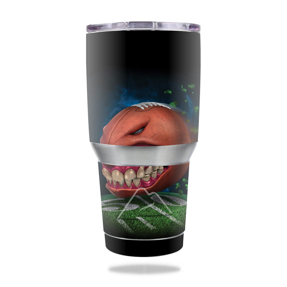 Picture of MightySkins OZTUM30-Football Monster Skin for Ozark Trail 30 oz Tumbler - Football Monster