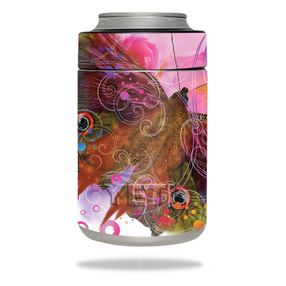 Picture of MightySkins YERAMCOL-Hippie Butterfly Skin for Yeti Colster - Hippie Butterfly