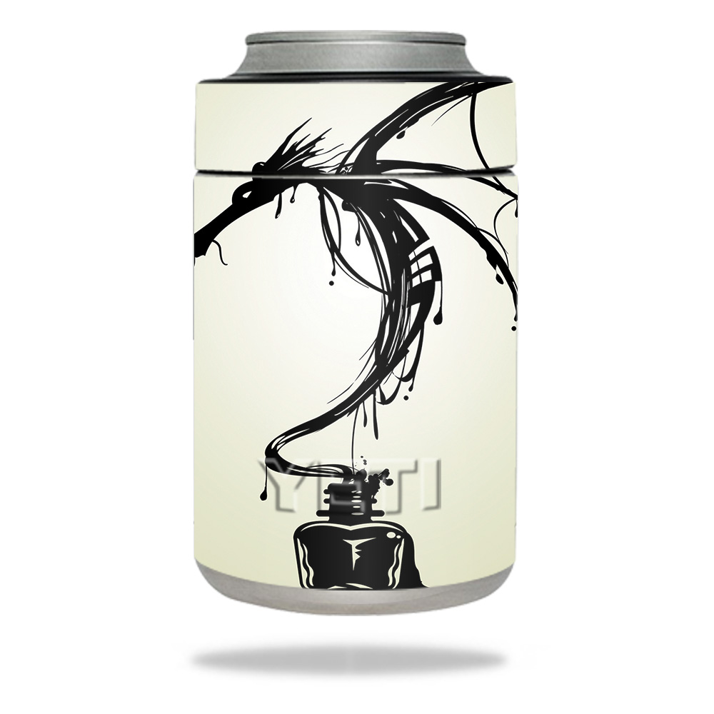 Picture of MightySkins YERAMCOL-Ink Dragon Skin for Yeti Colster - Ink Dragon