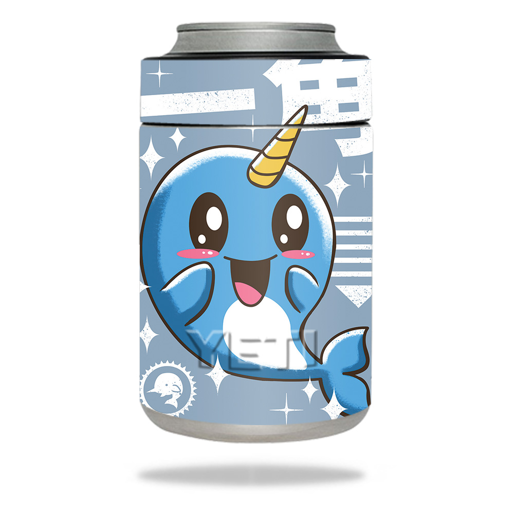 Picture of MightySkins YERAMCOL-Narwhal Kawaii Skin for Yeti Colster - Narwhal Kawaii