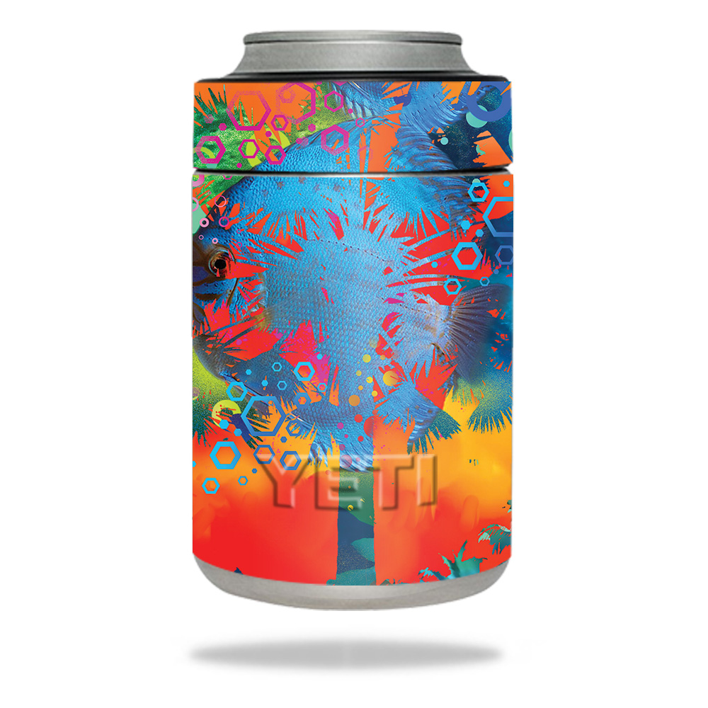 Picture of MightySkins YERAMCOL-Neo Palm Skin for Yeti Colster - Neo Palm