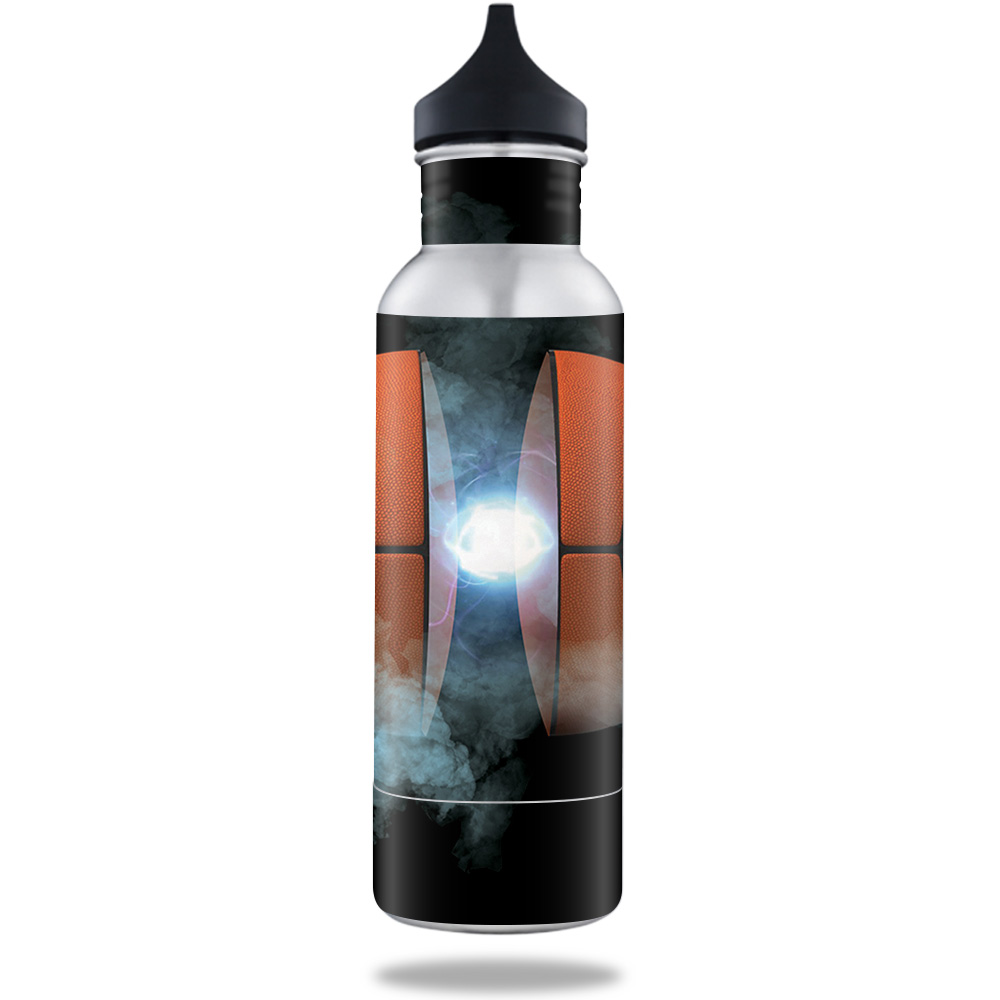 Picture of MightySkins BOKE12ST-Basketball Orb Skin for BottleKeeper 12 oz Standard Wrap Cover Sticker - Basketball Orb