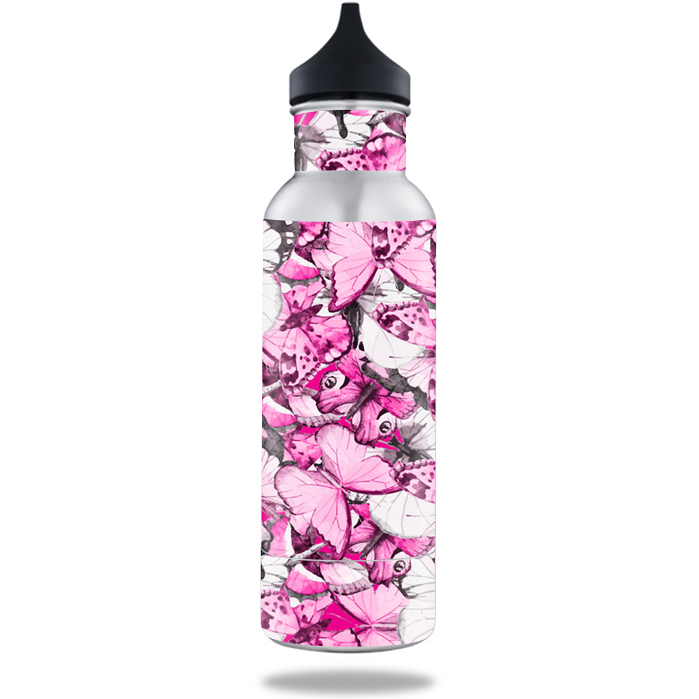 Picture of MightySkins BOKE12ST-Butterfly Love Skin for BottleKeeper 12 oz Standard Wrap Cover Sticker - Butterfly Love