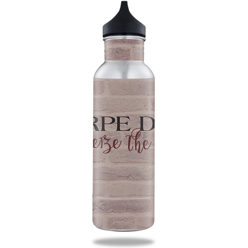 Picture of MightySkins BOKE12ST-Carpe Diem Skin for BottleKeeper 12 oz Standard Wrap Cover Sticker - Carpe Diem