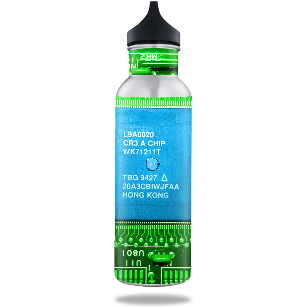 Picture of MightySkins BOKE12ST-Circuit Board Skin for BottleKeeper 12 oz Standard Wrap Cover Sticker - Circuit Board