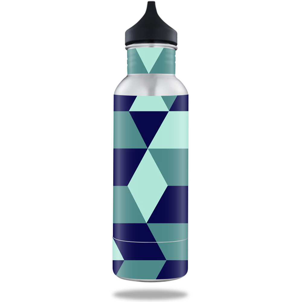 Picture of MightySkins BOKE12ST-Geo Tile Skin for BottleKeeper 12 oz Standard Wrap Cover Sticker - Geo Tile