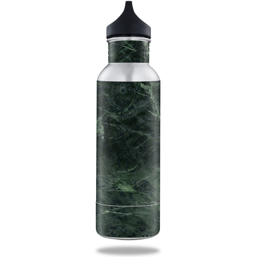Picture of MightySkins BOKE12ST-Green Marble Skin for BottleKeeper 12 oz Standard Wrap Cover Sticker - Green Marble
